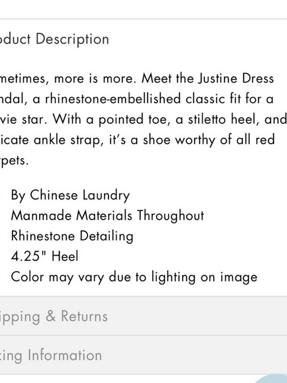 New Chinese Laundry Women’s Justine Sandal Black Rhinestones Ankle Strap - Picture 12 of 12